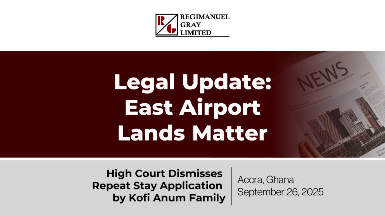 High Court Dismisses Repeat Stay Application by Kofi Annum Family