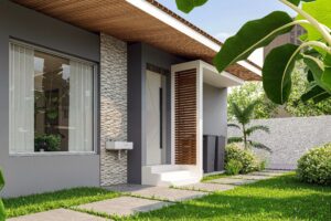 Off-Plan-Properties-for-Sale-in-Adenta-2025-Guide-and-Prices-The-back-yard-of-a-premium-3-bedroom-house-in-Regimanuel-Statellite-City-showing-a-beautifu-green-garden-scaled