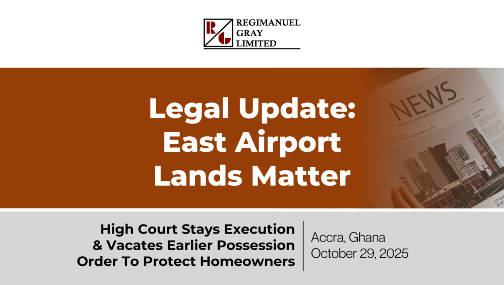 High Court Stays Execution and Vacates Earlier Possession Order To Protect Homeowners