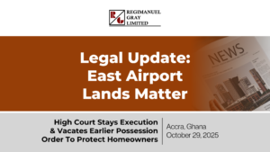 High Court Stays Execution and Vacates Earlier Possession Order To Protect Homeowners