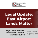 High Court Vacates Possession Order and Stays Execution