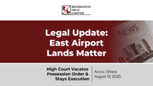 High Court Vacates Possession Order and Stays Execution