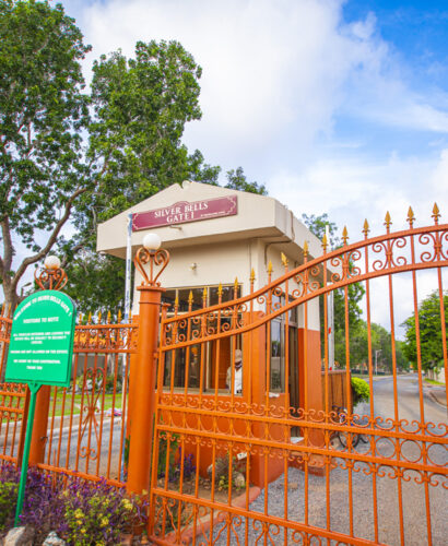 The entrance to Silver Bells II - A community managed by RG Estates Management Ltd