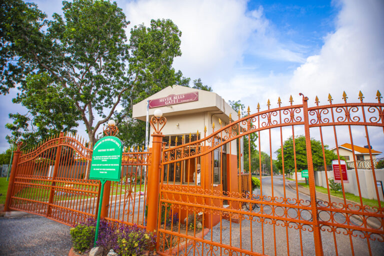 The entrance to Silver Bells II - A community managed by RG Estates Management Ltd